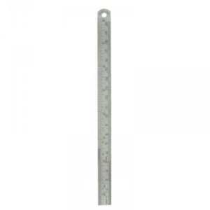 Stainless steel scale 6"