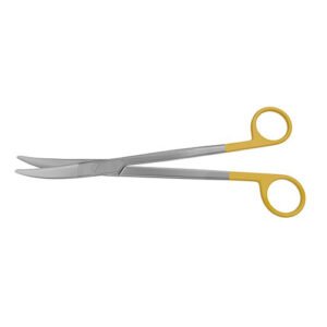 Zep-Type Parametrium Scissors, tungsten carbide, serrated